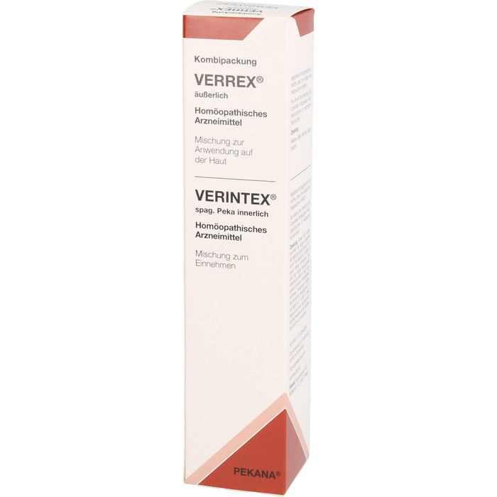 Verintex spag. Peka innerlich/Verrex äußerlich Kombipack., 1 P KPG