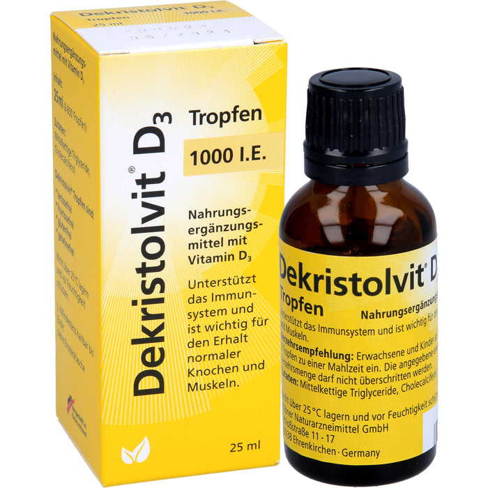 Dekristolvit D3 Tropfen 1000 I.E., 25 ml TRO