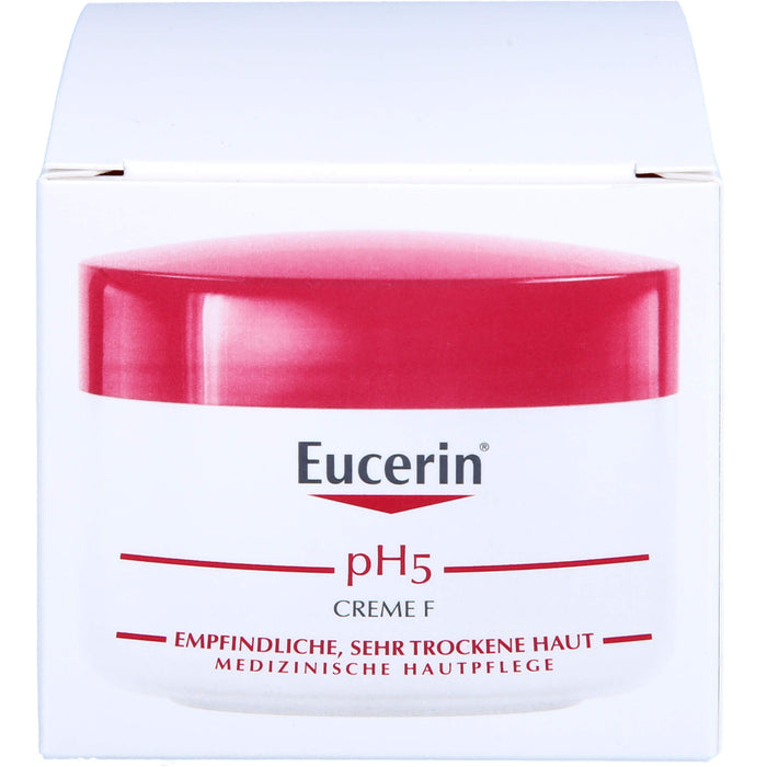 Eucerin pH5 Creme F Empfindliche Haut, 75 ml Cream