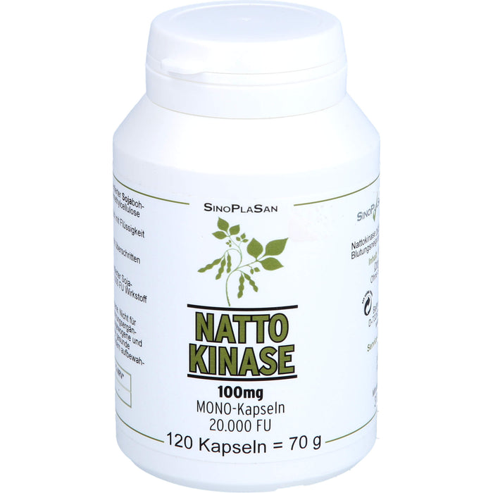 Nattokinase 100 mg Mono 20.000 FU Kapseln, 120 pcs. Capsules