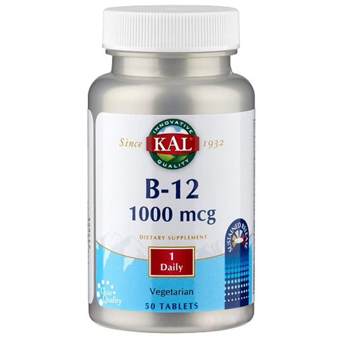 Vitamin B12 1000 mcg KAL, 50 St TAB