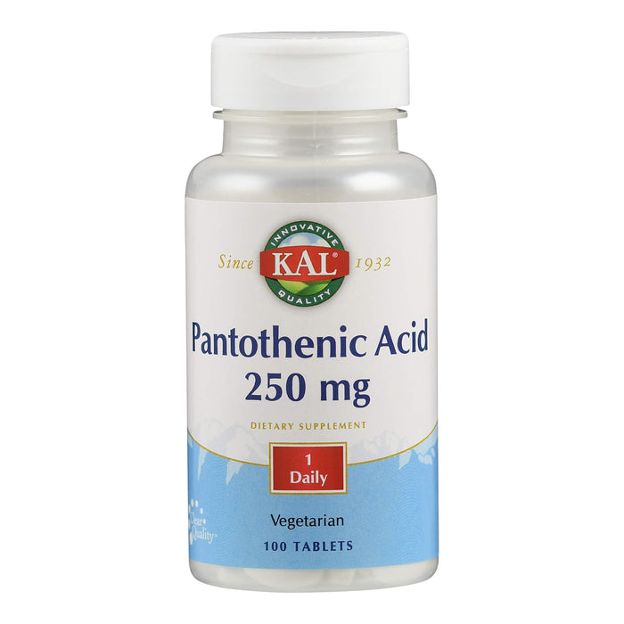 Pantothensäure (Vitamin B 5) 250 mg KAL, 100 St TAB