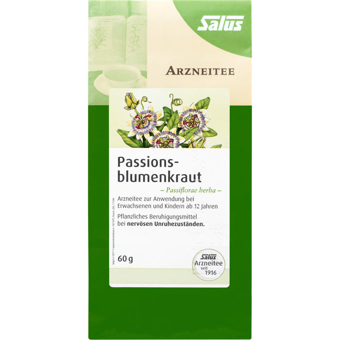 Passionsblumenkraut Arzneitee Passiflorae h. Salus, 60 g TEE