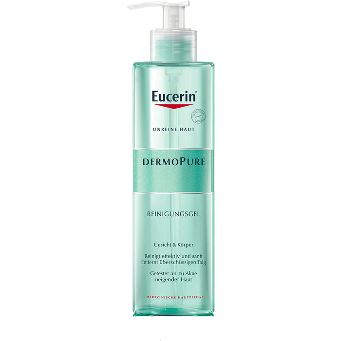 Eucerin Dermopure Reinigungsgel, 400 ml Gel