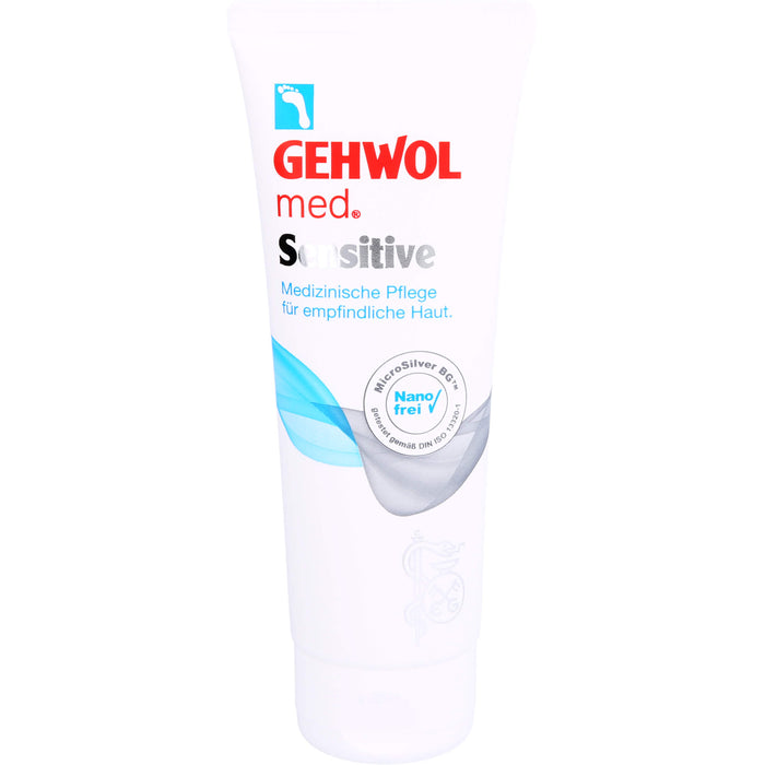 GEHWOL med Sensitive Pflege für empfindliche Haut, 125 ml Crème