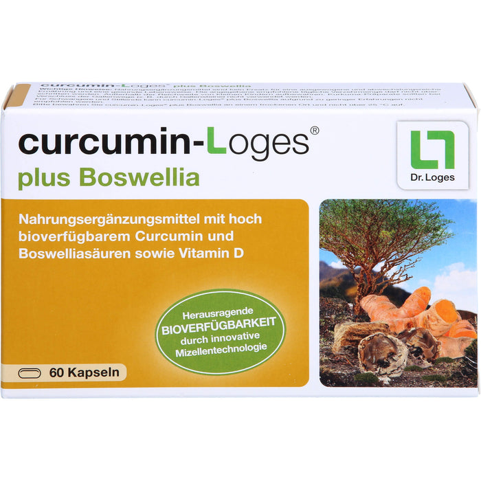 curcumin-Loges plus Boswellia Kapseln, 60 pcs. Capsules