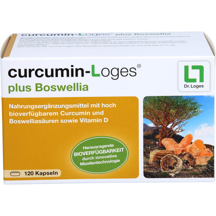 Curcumin Loges Plus Boswel, 120 St KAP