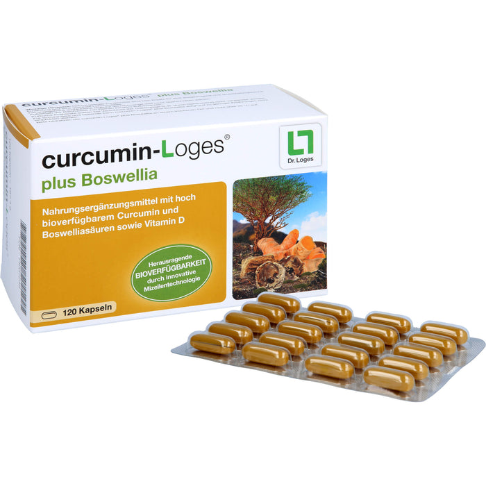 Curcumin Loges Plus Boswel, 120 St KAP