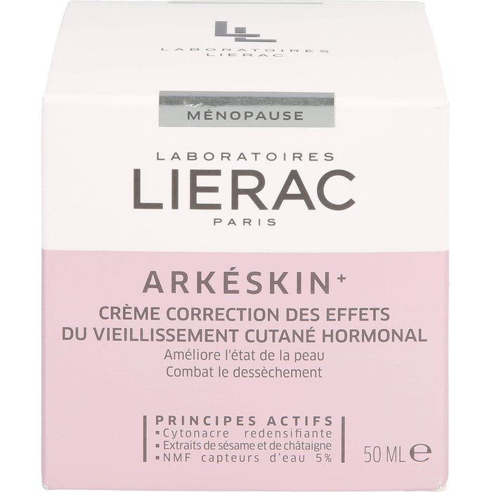 LIERAC Arkeskin Creme N + Lierac schwarze Kosmetiktasche gratis, 50 ml Crème