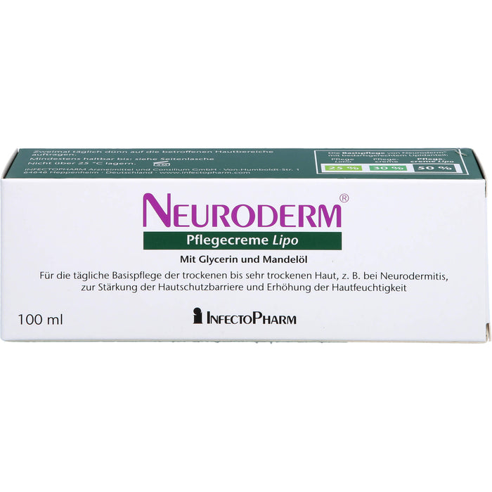 NEURODERM Pflegecreme Lipo, 100 ml Cream