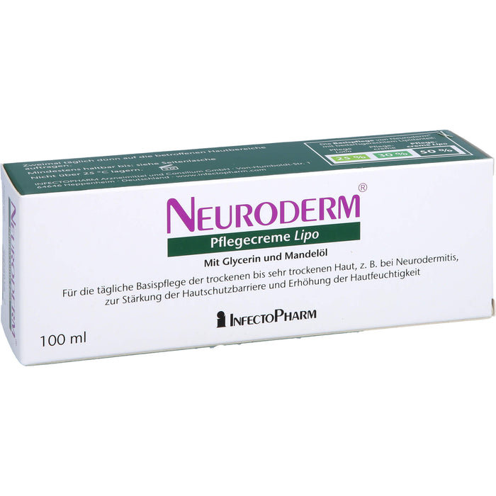 NEURODERM Pflegecreme Lipo, 100 ml Creme