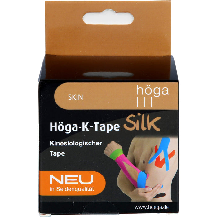 Höga-K-Tape Silk 5cmx5m skin KinesiologischerTape, 1 pc Pansement