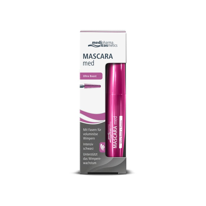 medipharma cosmetics Mascara med Ultra Boost schwarz Wimperntusche, 1 pcs. Pen