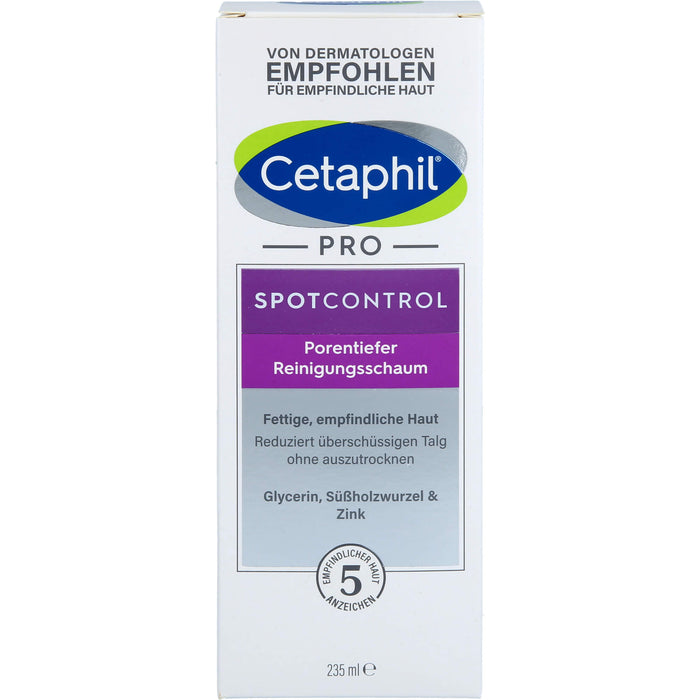 Cetaphil Pro SpotControl porentiefer Reinigungsschaum, 235 ml Foam