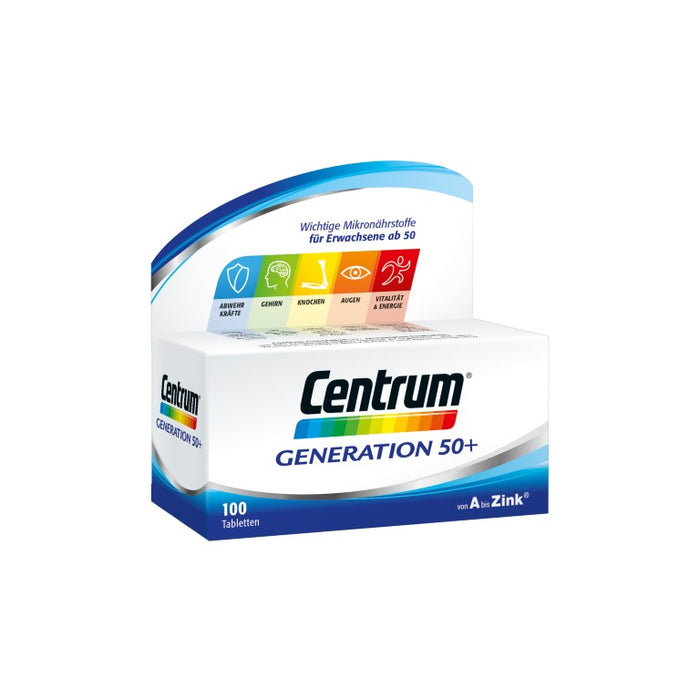 Centrum Generation 50+ Tabletten, 100 St. Tabletten