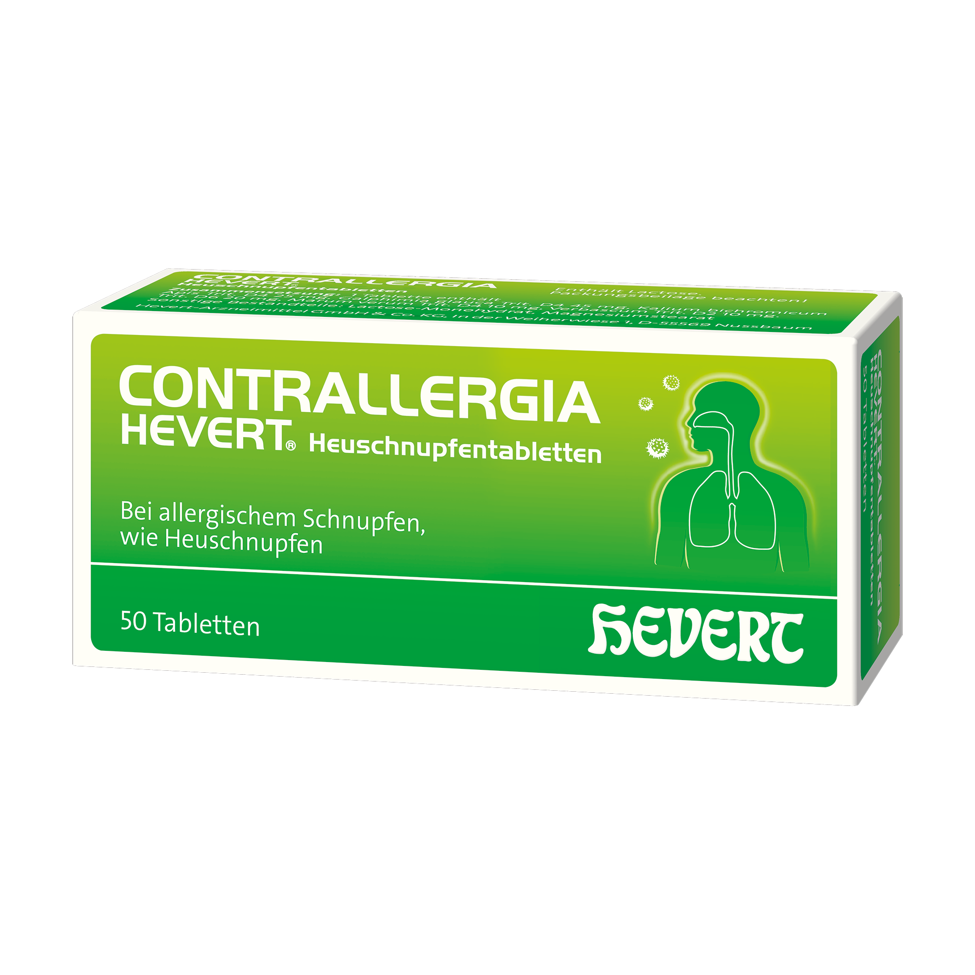 Contrallergia Hevert Heuschnupfentabletten, 50 St. Tabletten