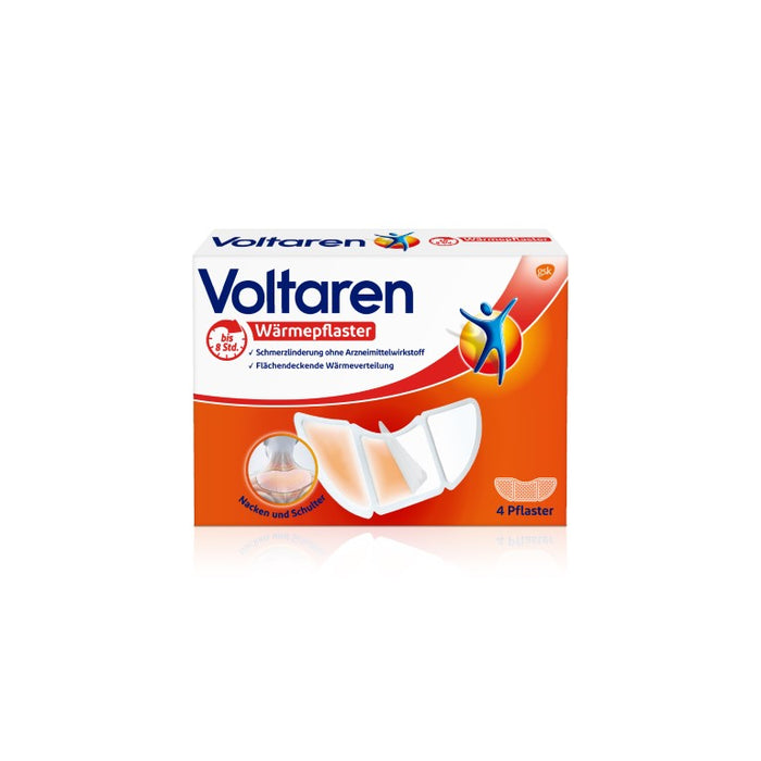 Voltaren Wärmepflaster Nacken und Schulter, 4 pcs. Patch