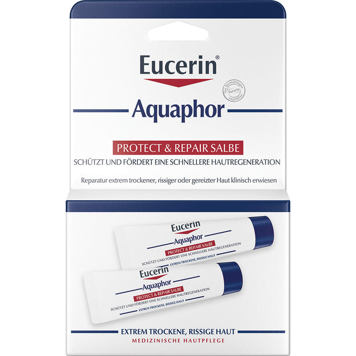 Eucerin Aquaphor Protect & Repair Salbe, 20 ml Onguent