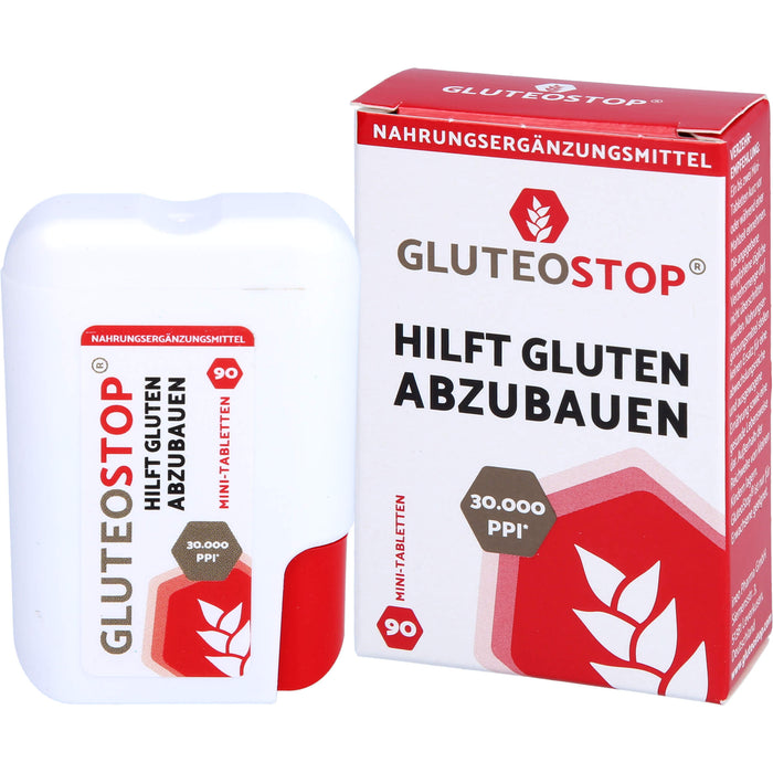 GluteoStop Tabletten hilft Gluten abzubauen, 90 pcs. Tablets