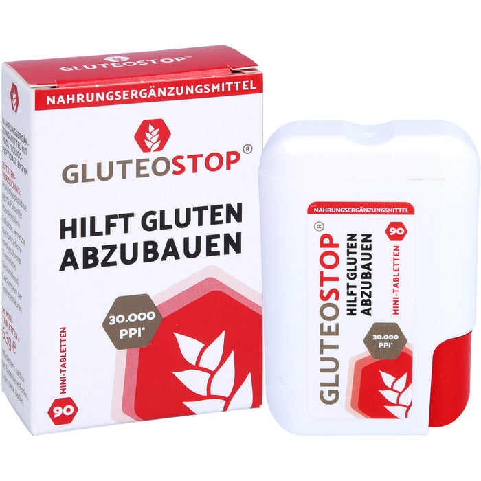 GluteoStop Tabletten hilft Gluten abzubauen, 90 pcs. Tablets