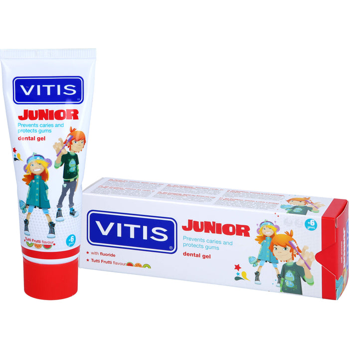 VITIS Junior Gel Zahnpasta, 75 ml ZPA