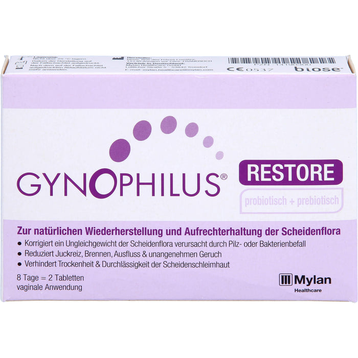 Gynophilus restore, 2 St. Tabletten