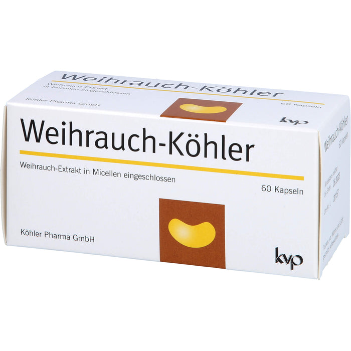 Weihrauch-Köhler Kapseln, 60 pcs. Capsules