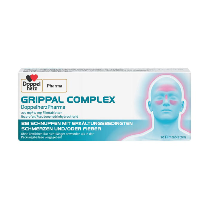 Doppelherz system Grippal Complex Tabletten, 20 pc Tablettes