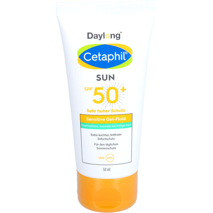 Cetaphil sun Daylong 50+ Sensitive Gel-Fluid Gesicht, 50 ml Gel