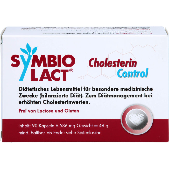 SYMBIO LACT Cholesterin Control Kapseln, 90 pcs. Capsules