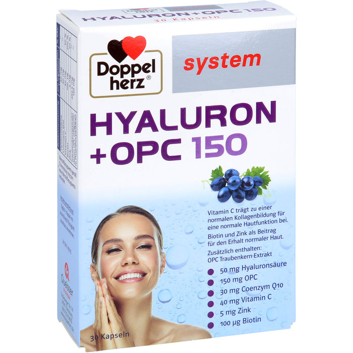 Doppelherz Hyaluron + OPC system, 30 St KAP