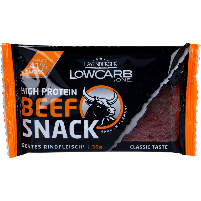 LowCarb.one High Protein Beef Snack Classic Taste, 35 g