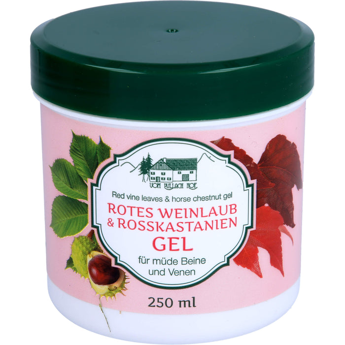 Rotes Weinlaub & Rosskastanien Gel Pullach Hof, 250 ml GEL