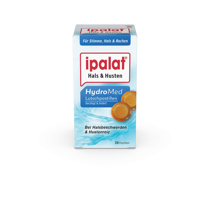 ipalat HydroMed Halspastillen, 30 St. Pastillen