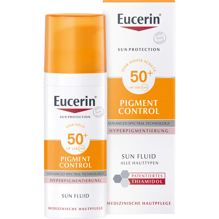 Eucerin Pigment Control LSF 50+ Sun Fluid, 50 ml Solution