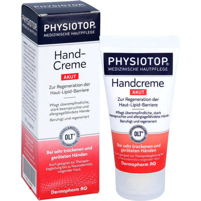 PHYSIOTOP akut Handcreme, 50 ml Creme