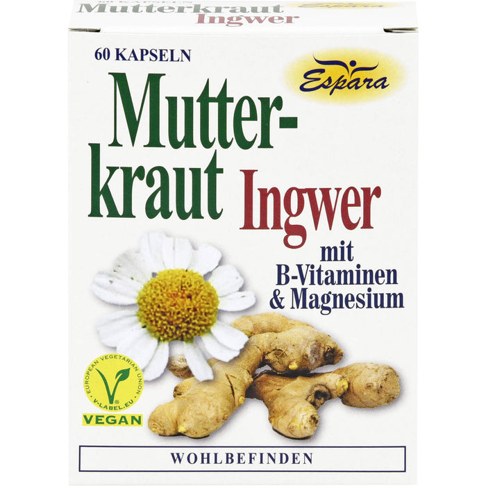 Mutterkraut-Ingwer, 60 St KAP