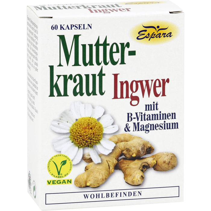 Mutterkraut-Ingwer, 60 St KAP