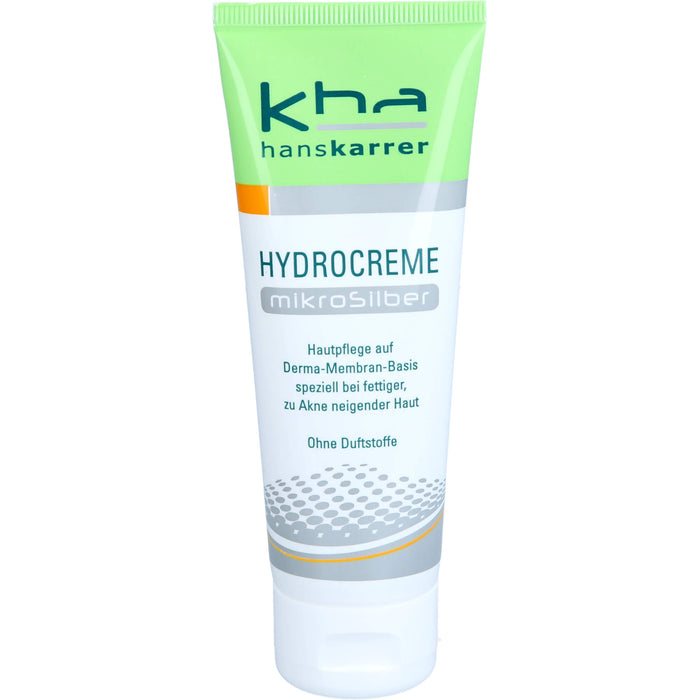 Hans Karrer Hydrocreme Mikrosilber bei normaler bis fettiger Haut, 75 ml Cream