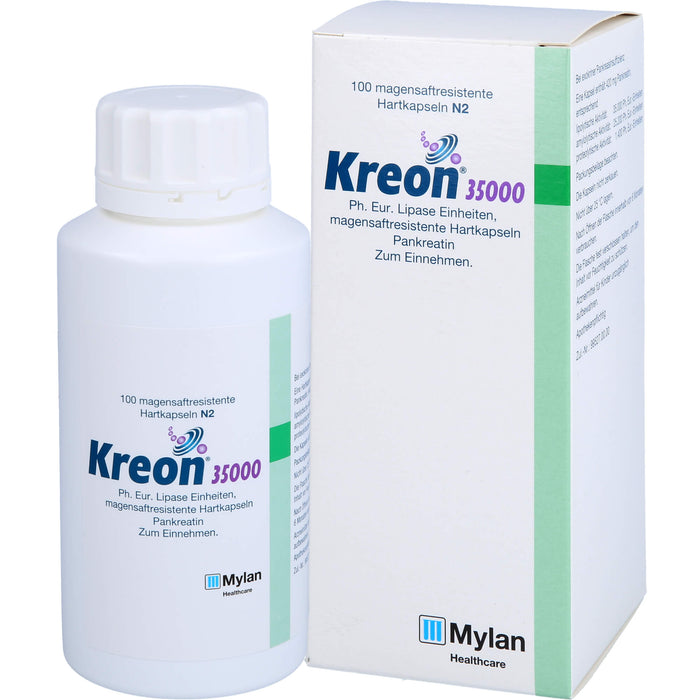 Kreon 35000 Ph Eur Lip Ei, 100 St HKM