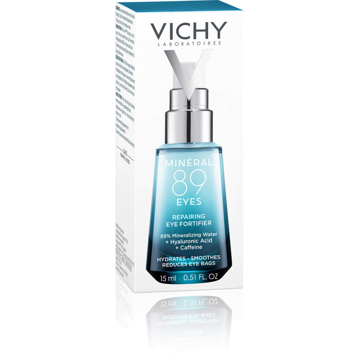 VICHY Minéral 89 Augen Hyaluron-Boost Pflege-Elixier, 15 ml Solution