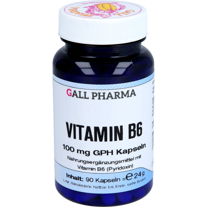 VITAMIN B6 100Mg GPH KAPSELN, 90 St KAP