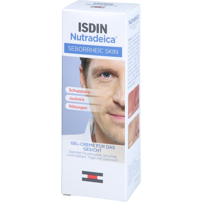 ISDIN Nutradeica Seborrheic Skin Gel-Creme für das Gesicht, 50 ml Cream