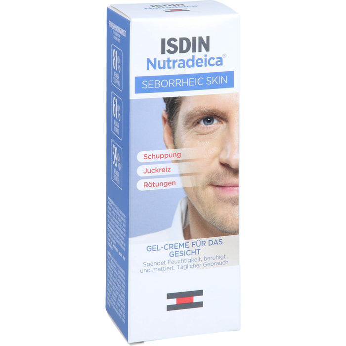 ISDIN Nutradeica Seborrheic Skin Gel-Creme für das Gesicht, 50 ml Crème