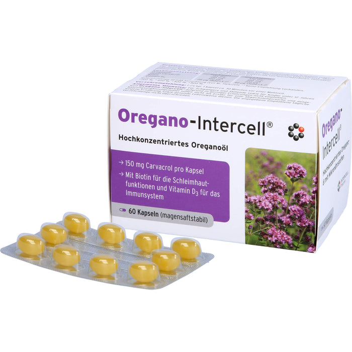 Oregano-Intercell Kapseln, 60 pc Capsules