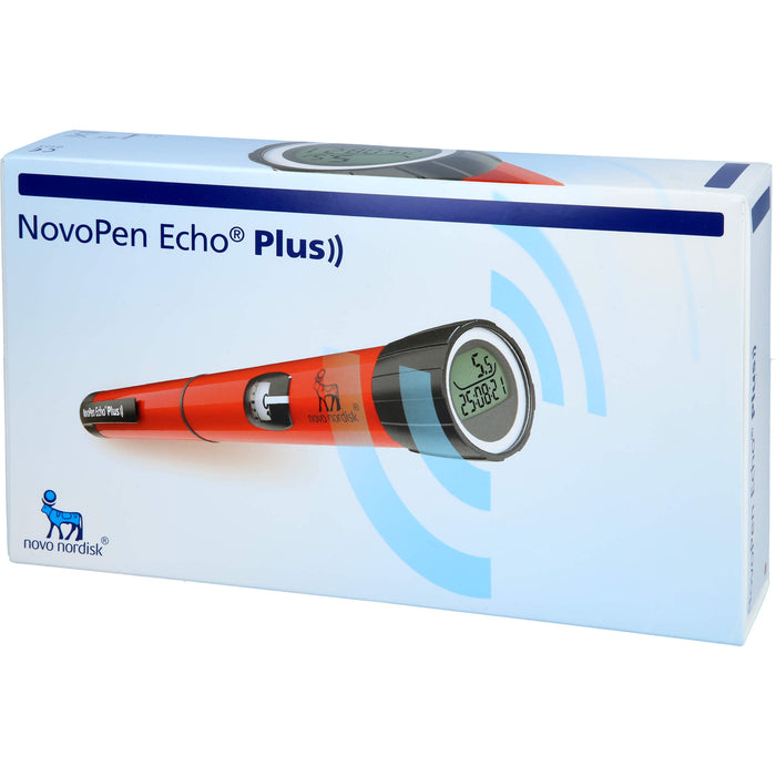 NOVOPEN Echo Plus Injektionsgerät rot, 1 St