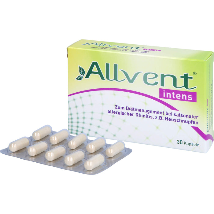 Allvent intens Kapseln bei saisonaler allergischer Rhinitis, 30 St. Kapseln