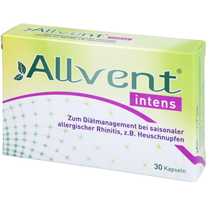 Allvent intens Kapseln bei saisonaler allergischer Rhinitis, 30 pcs. Capsules