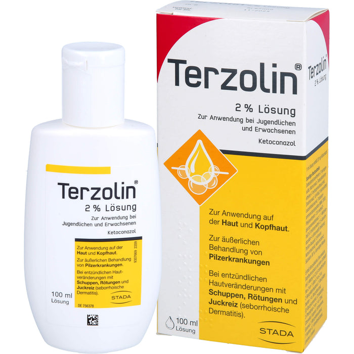 Terzolin 2% Lösung zur äußerlichen Behandlung von Pilzerkrankungen, 100 ml Solution