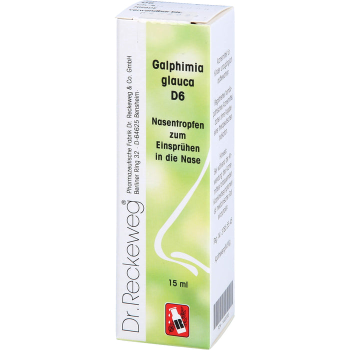 Galphimia glauca D6 Reckweg Nasenspray, 15 ml NAS